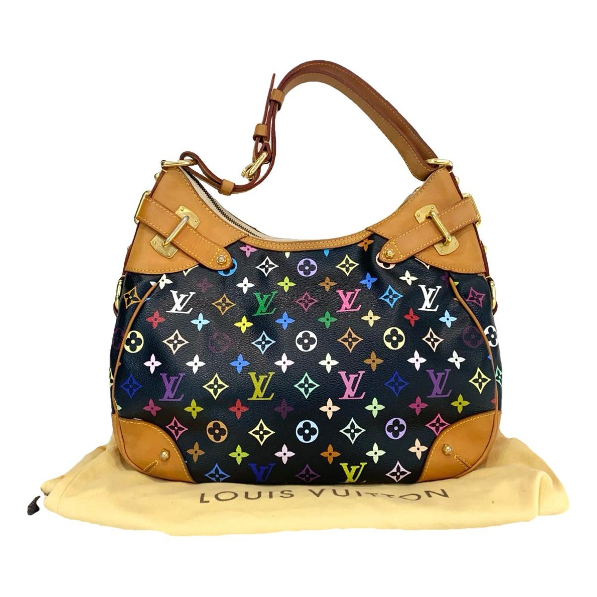 Greta leather handbag