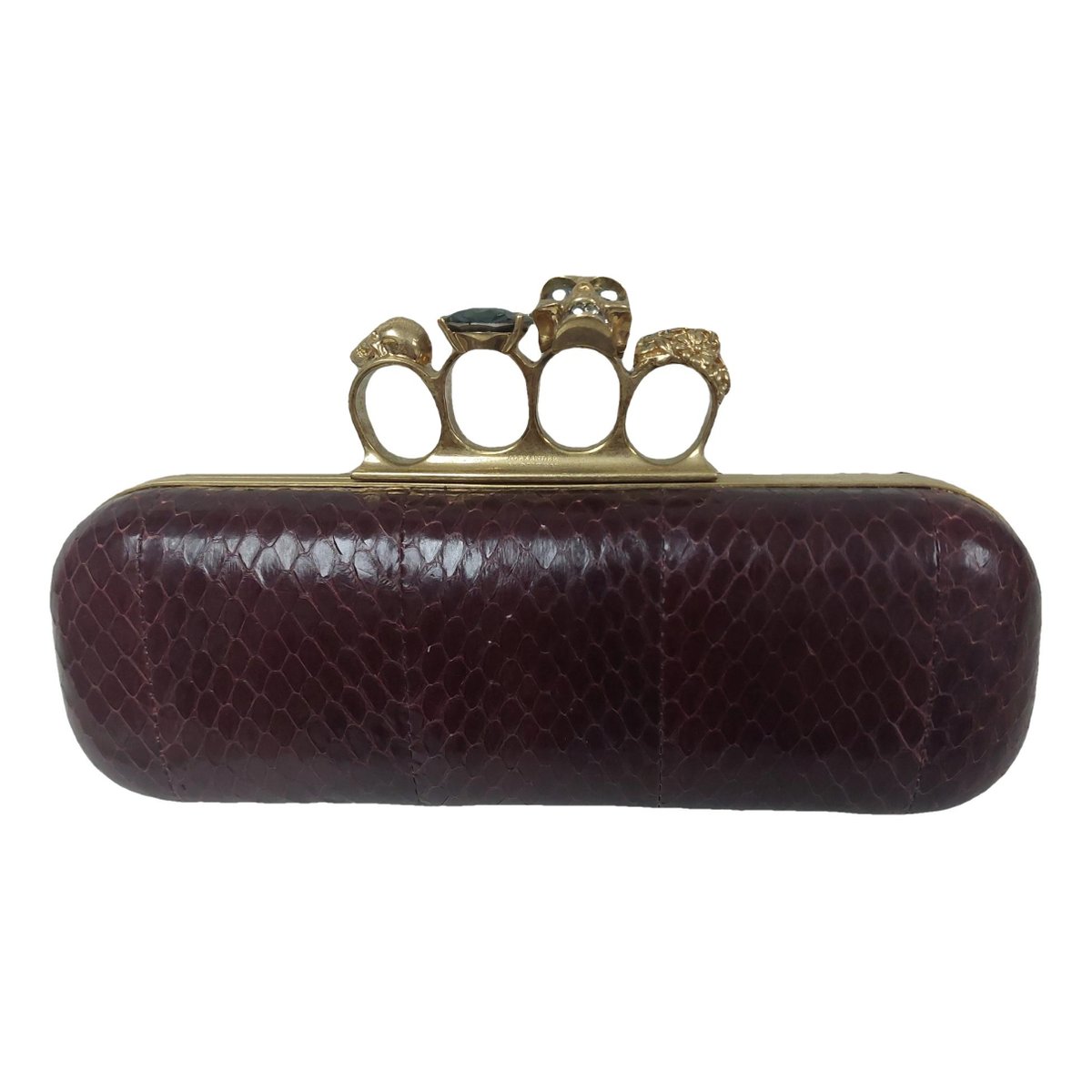 Pony-style calfskin clutch bag