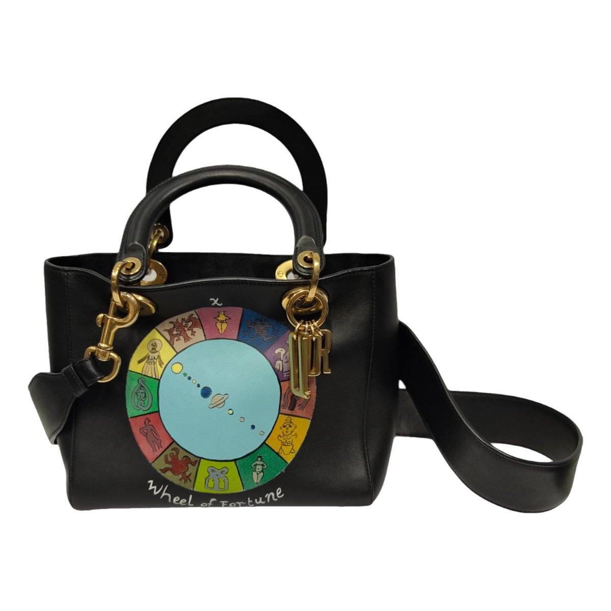 Lady D-Lite leather handbag