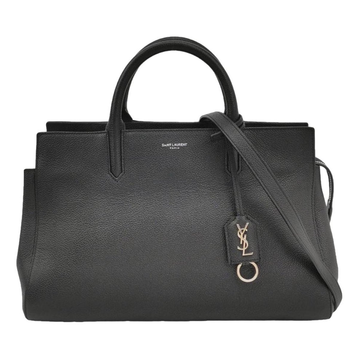 Cabas Rive Gauche leather handbag