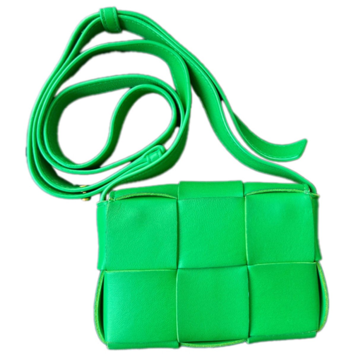 Cassette leather crossbody bag