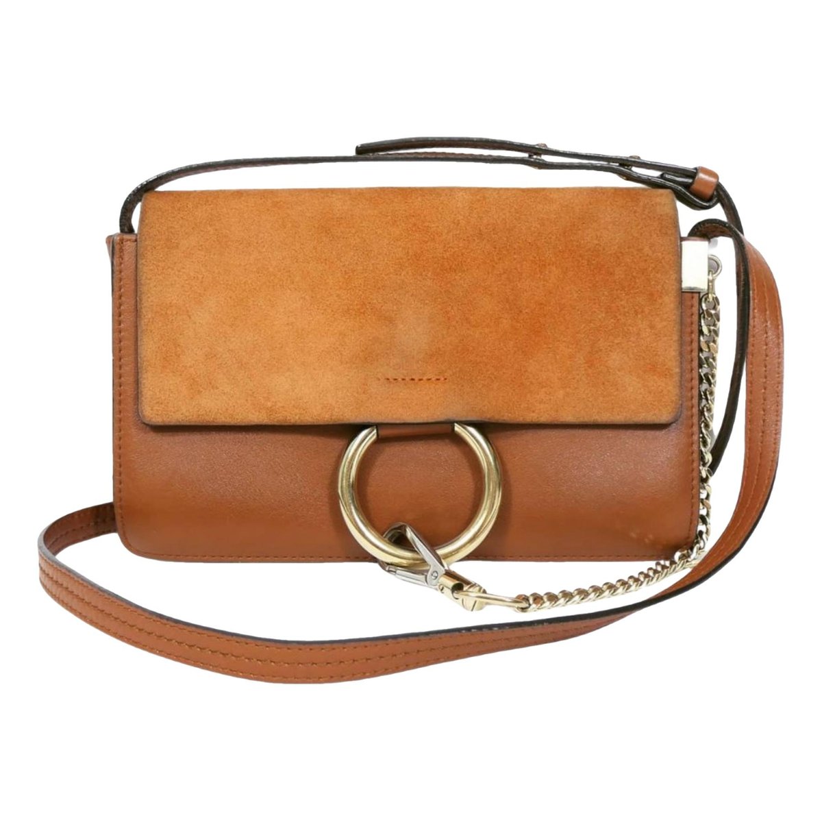 Faye leather crossbody bag