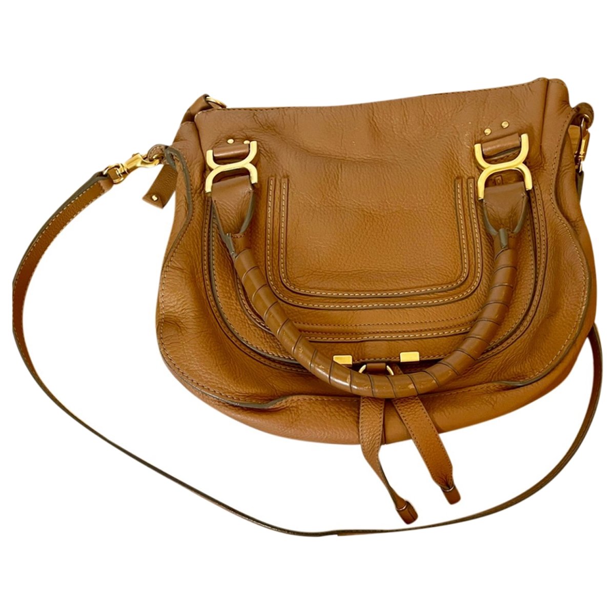 Marcie leather handbag
