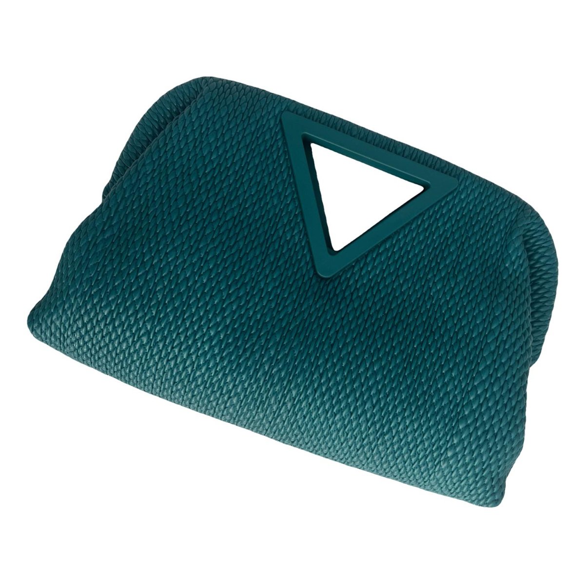 Point leather handbag