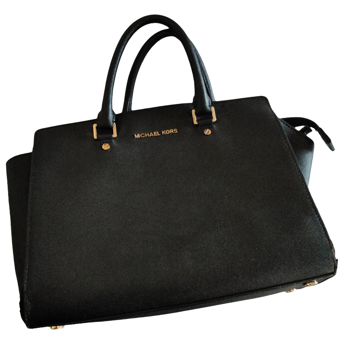 Selma leather handbag