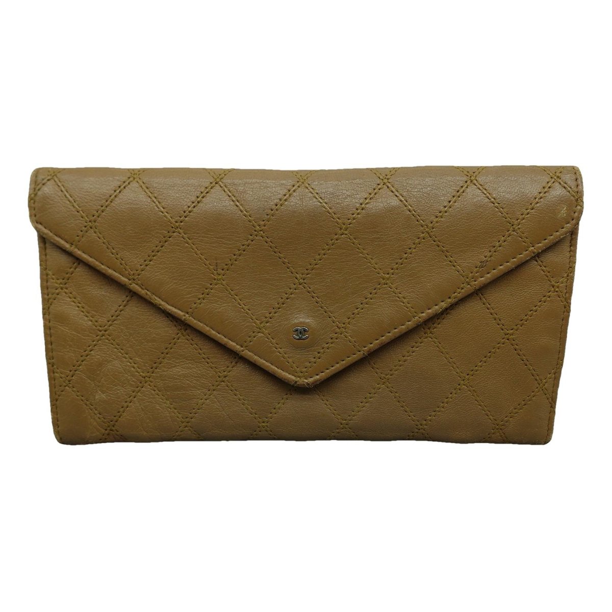 Wallet on Chain leather handbag