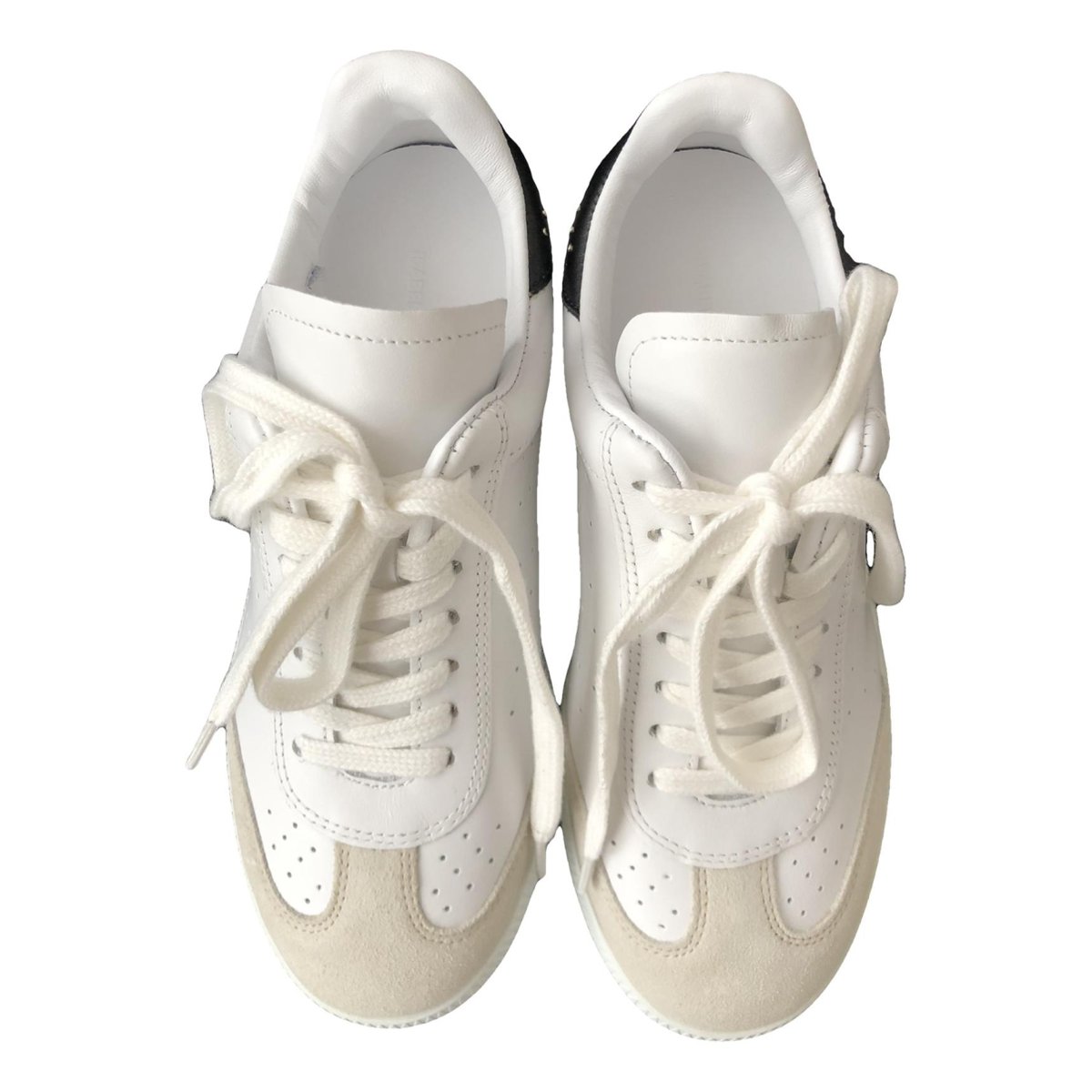 Bryce leather trainers
