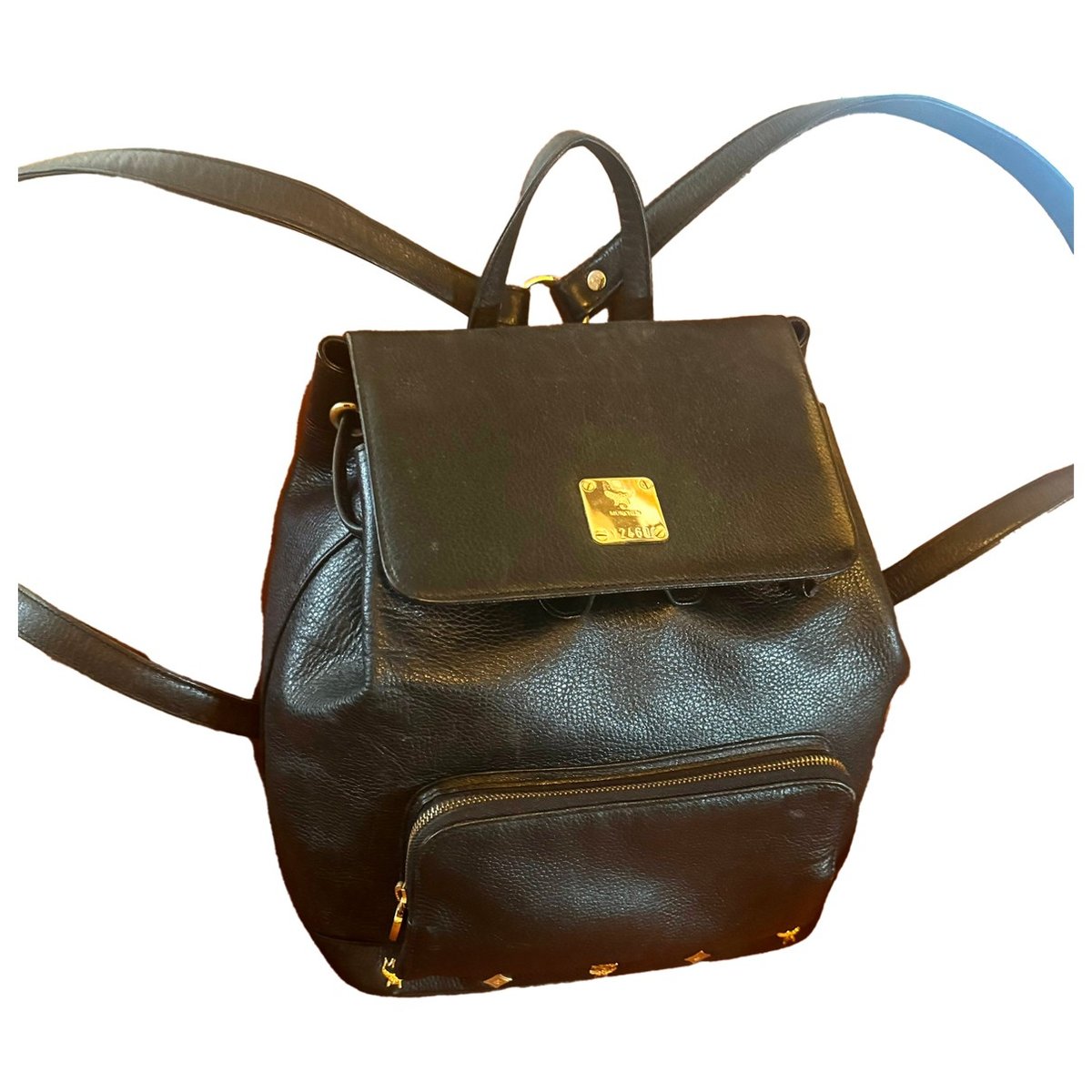 Stark leather backpack