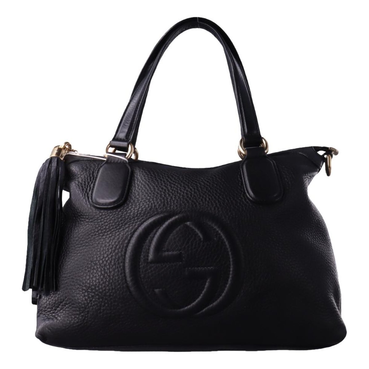 Soho Top Handle leather handbag