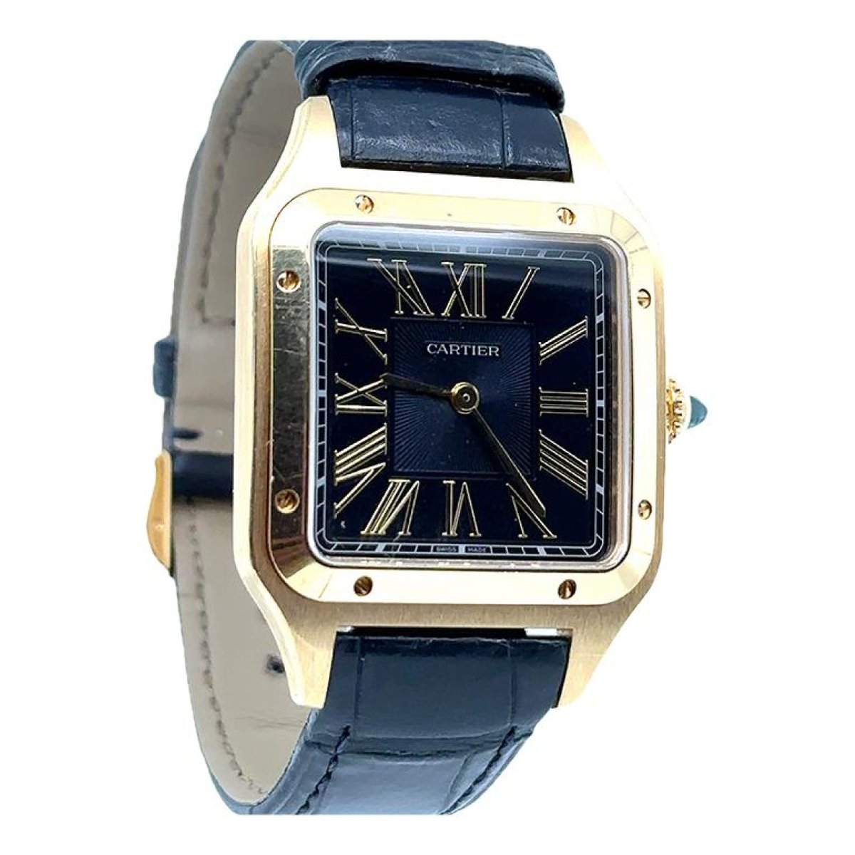 Santos Dumont yellow gold watch