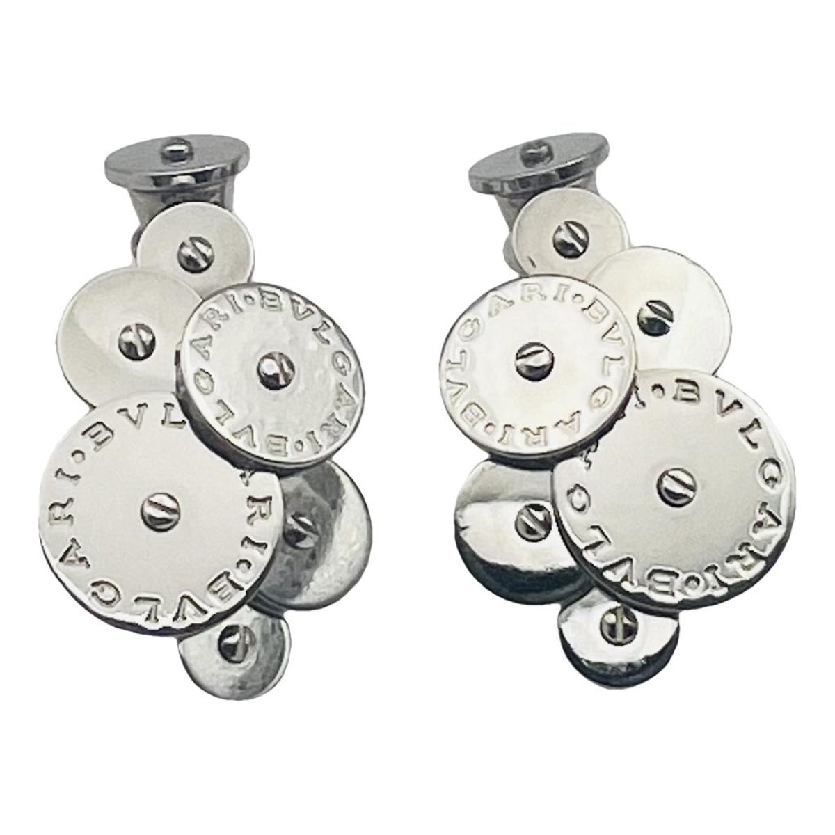 Cicladi white gold earrings