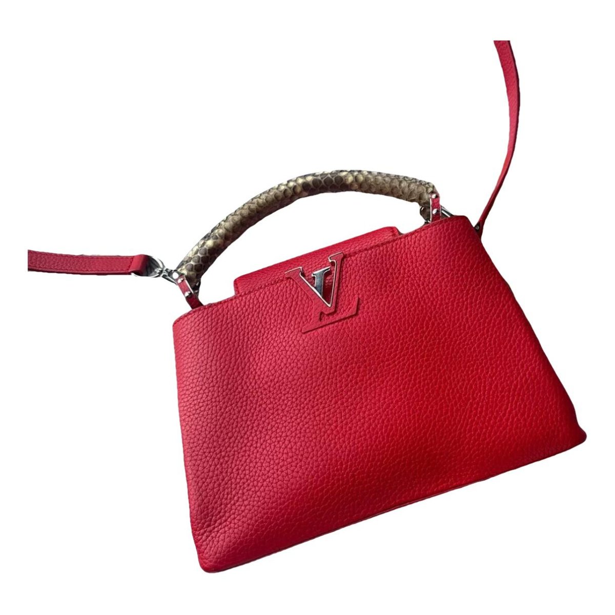 Capucines leather handbag
