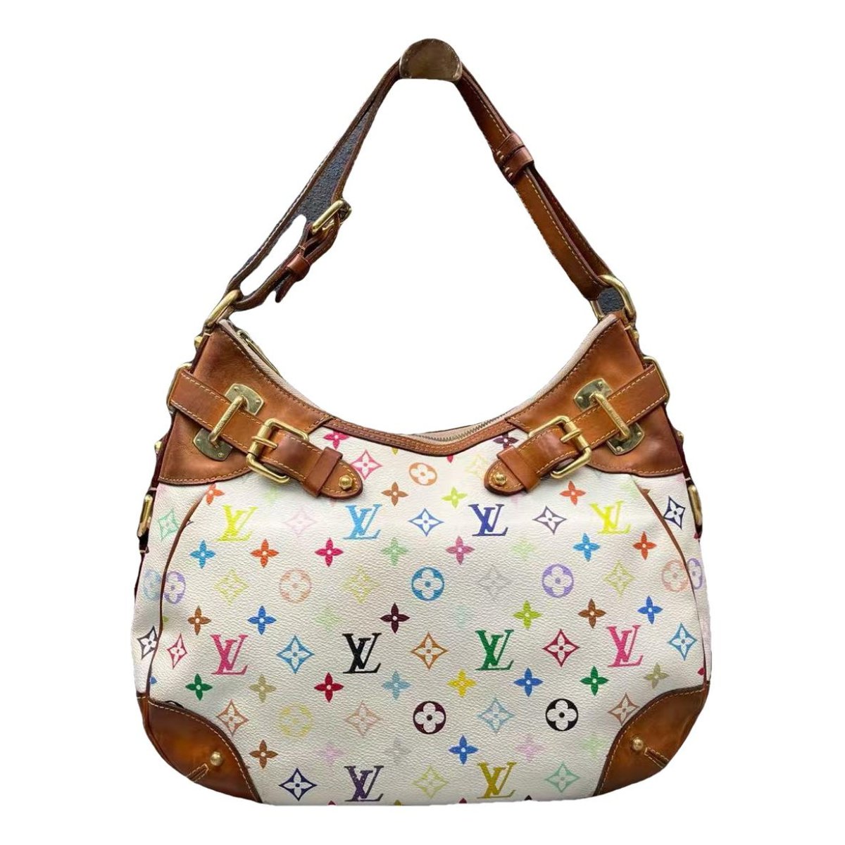 Greta leather handbag