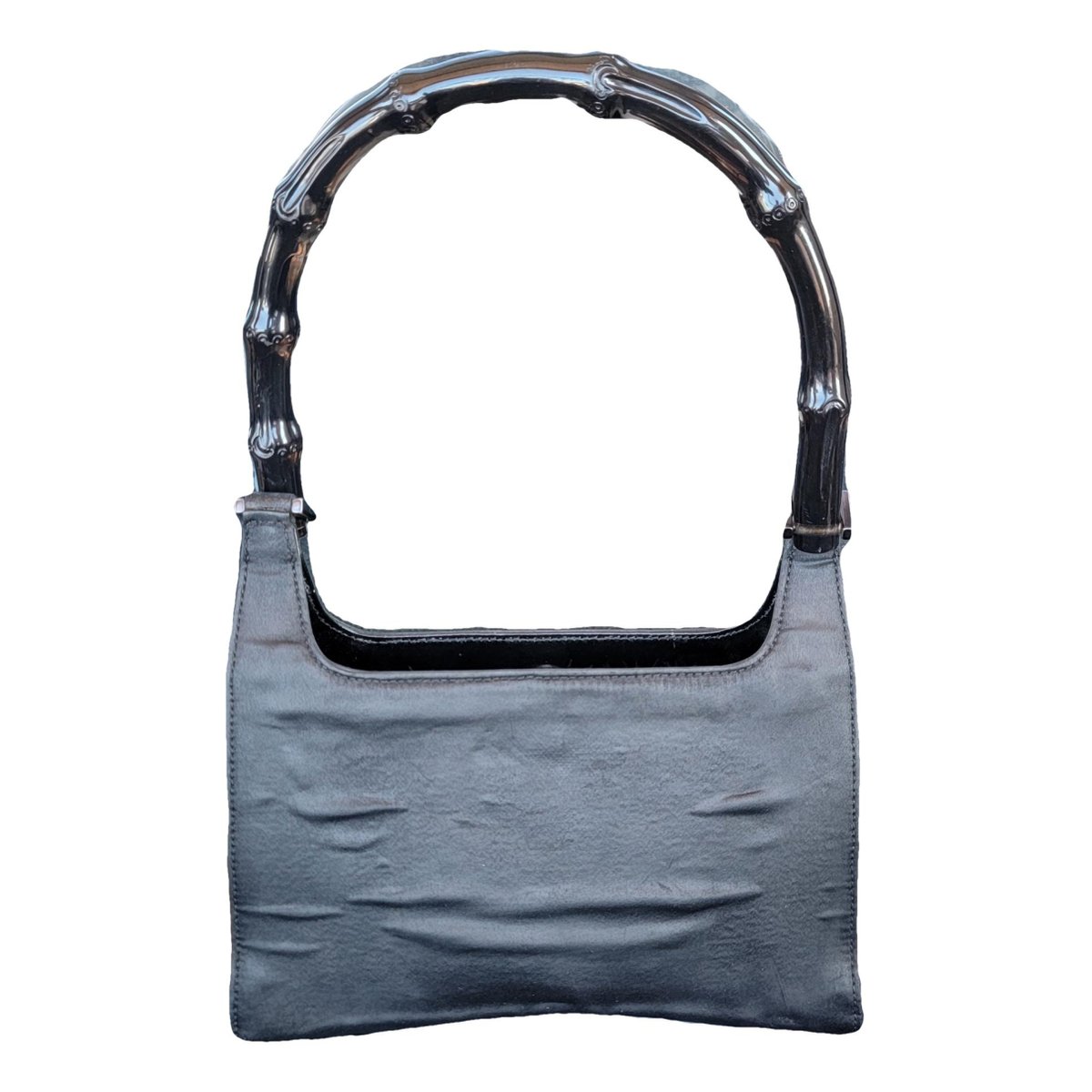 Vintage Bamboo silk handbag