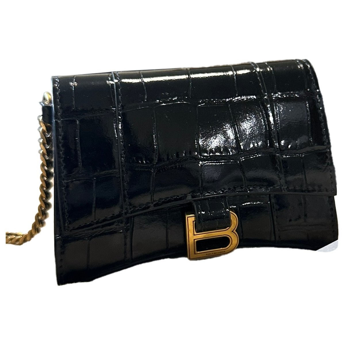 Wallet On Chain B leather handbag
