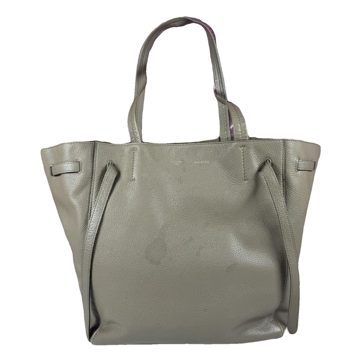 Cabas Phantom leather handbag