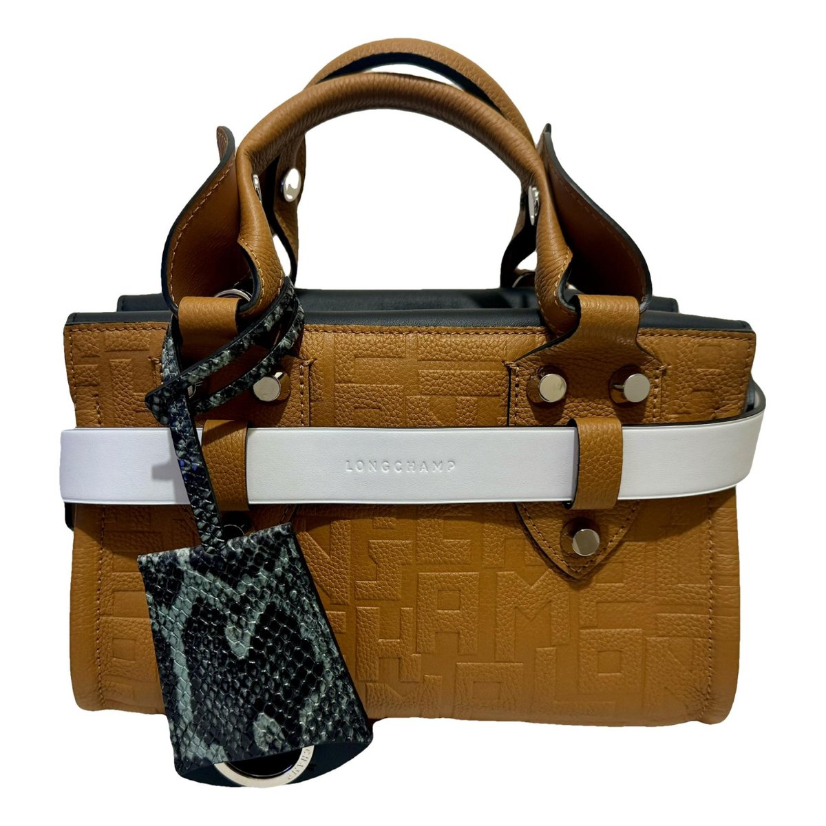 La Voyageuse leather handbag