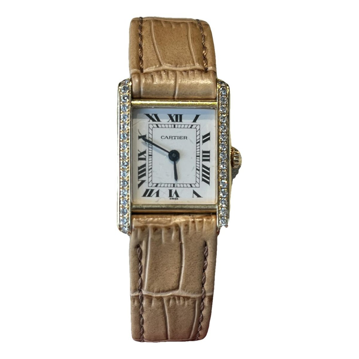Tank Louis Cartier yellow gold watch