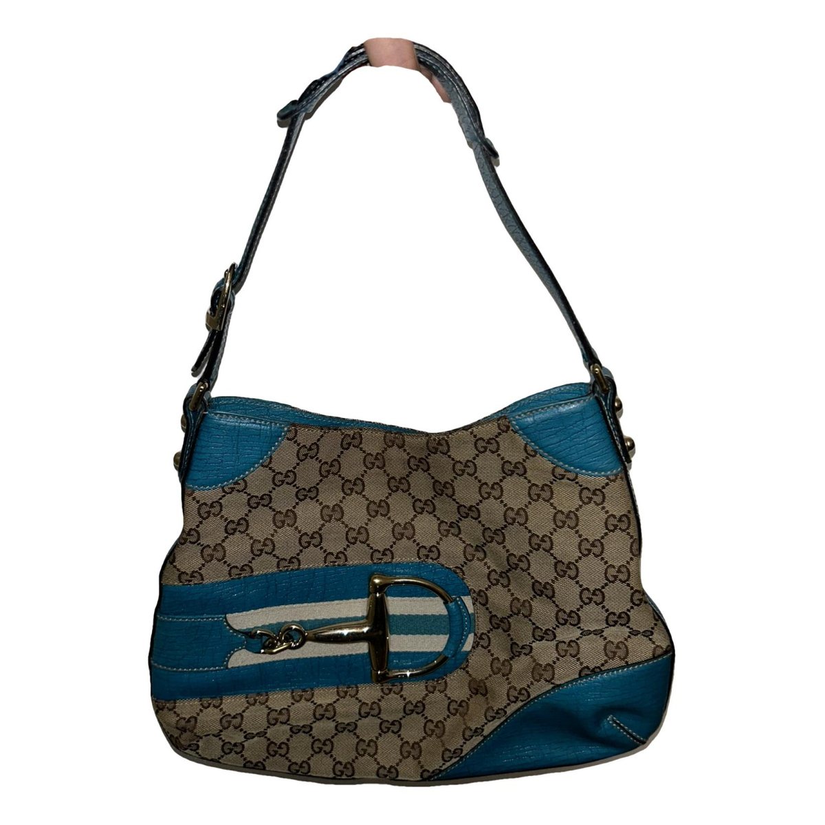 Stirrup cloth handbag