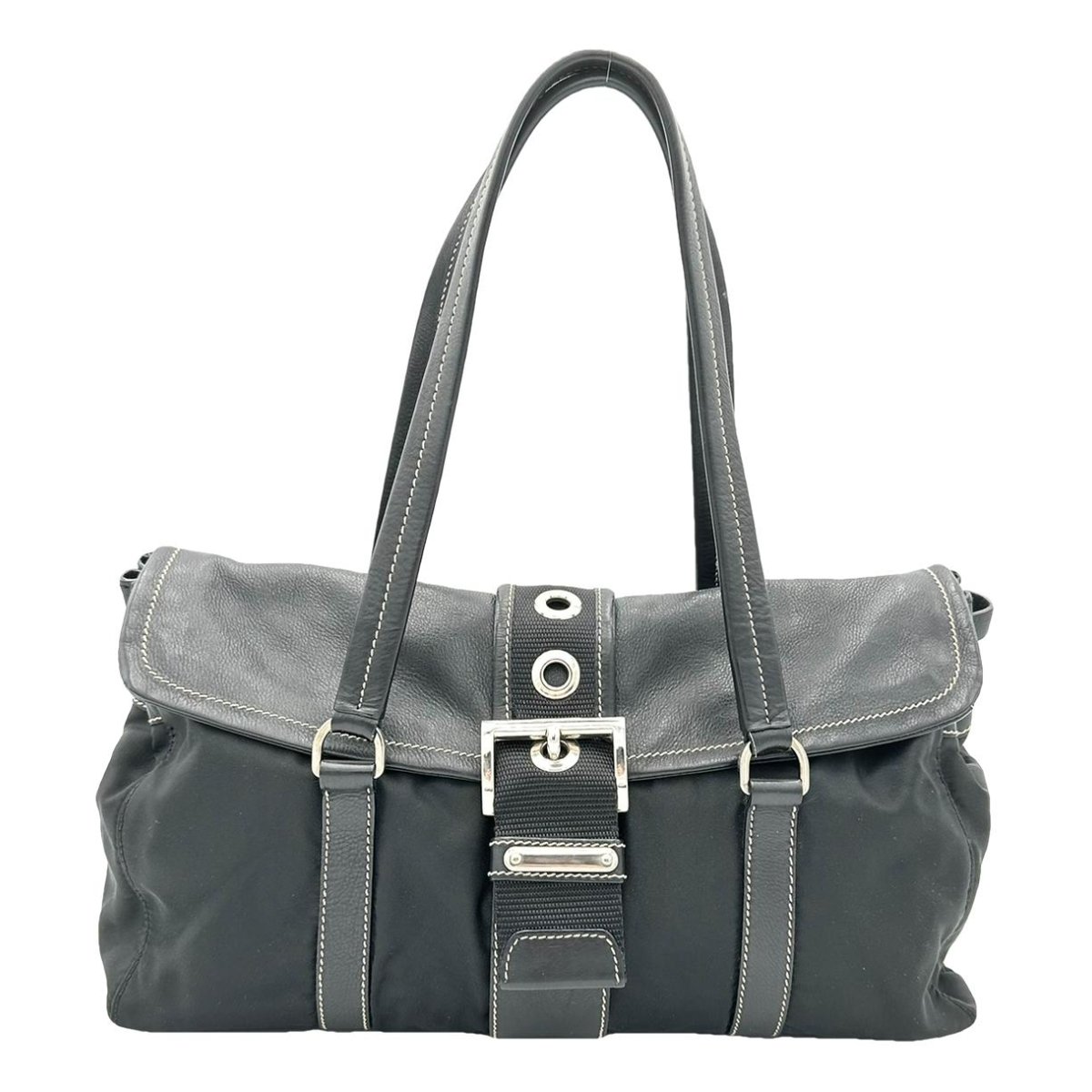 Moon leather handbag