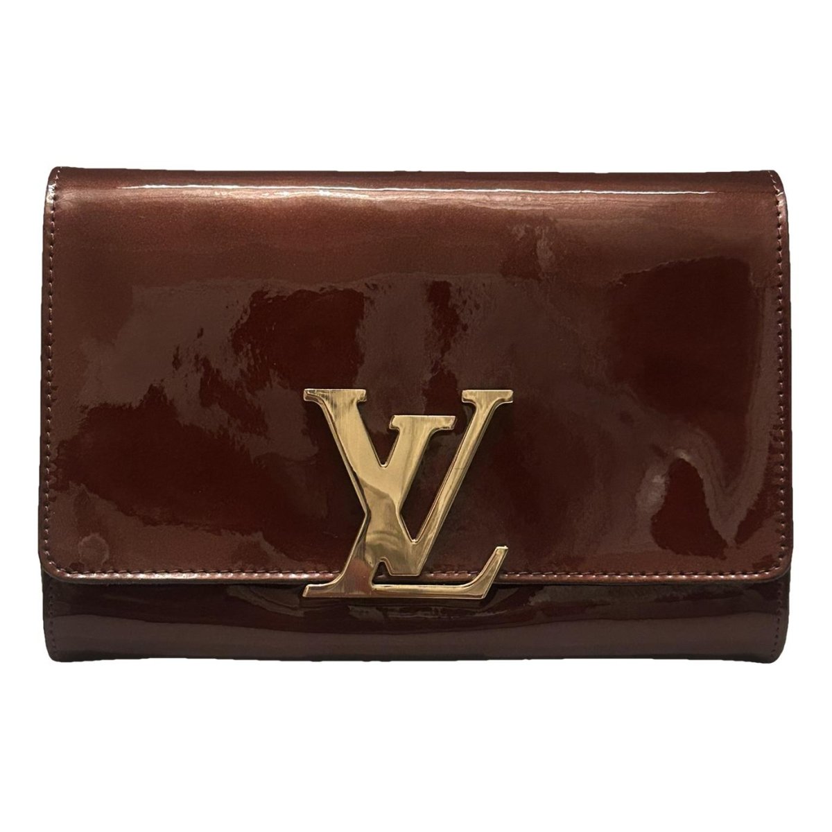 Louise patent leather handbag