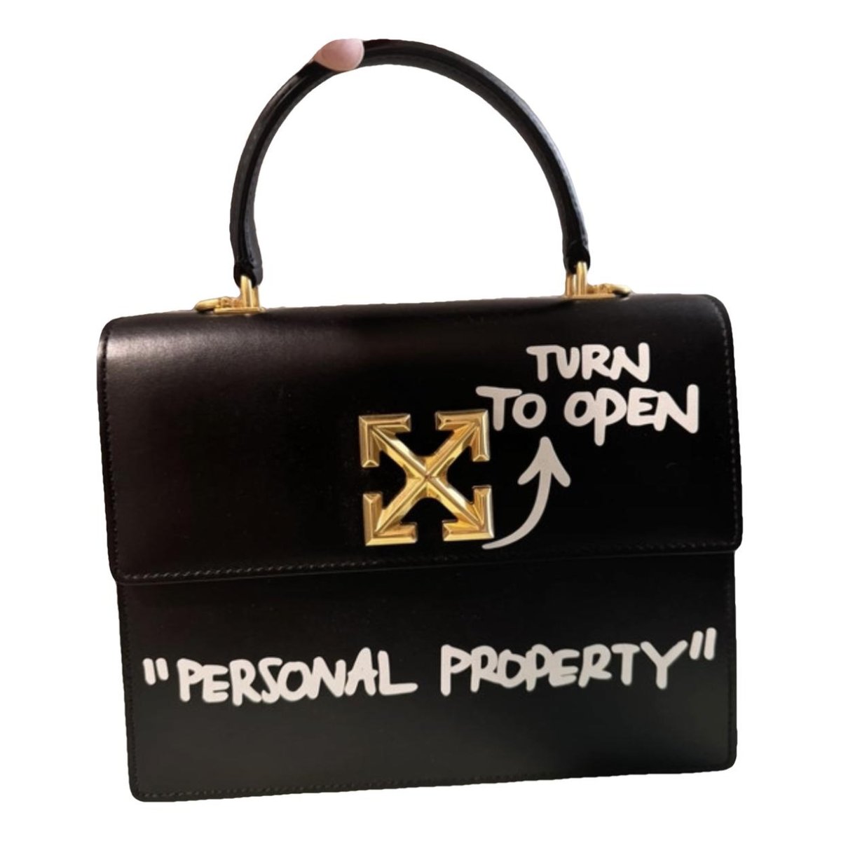 Jitney 2.8 leather handbag