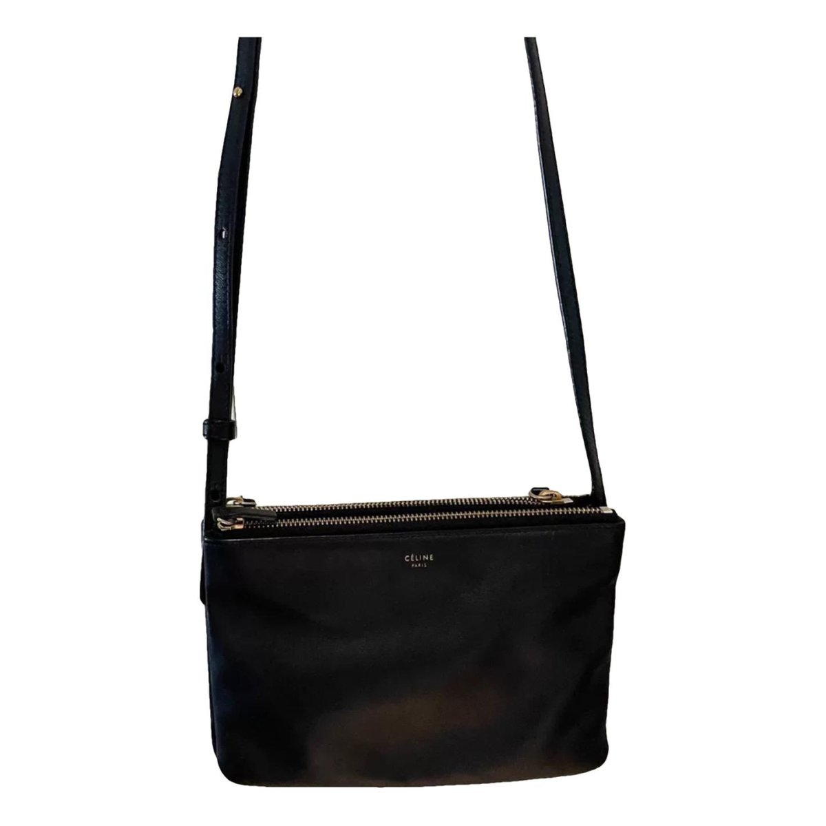 Trio leather crossbody bag