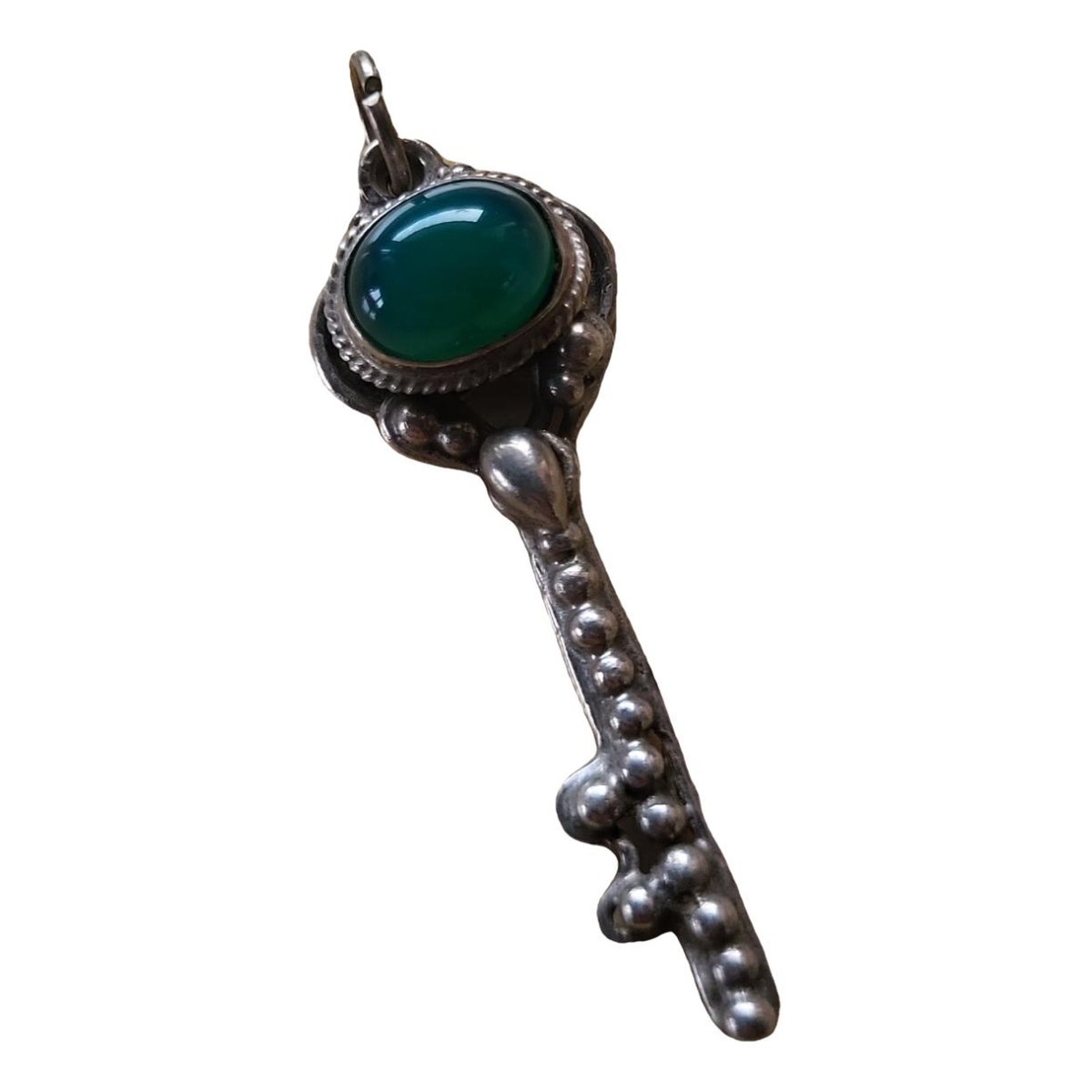 Opale silver pendant