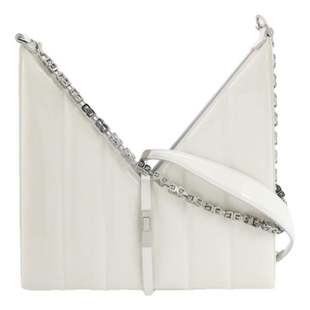 Cut Out leather crossbody bag