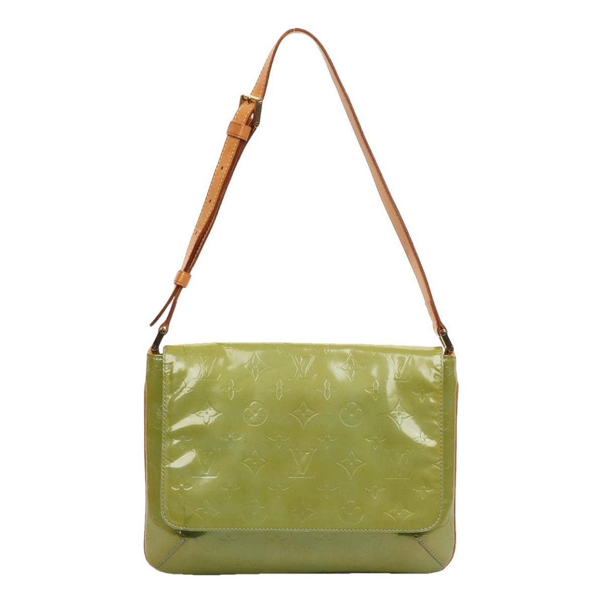 Thompson patent leather handbag