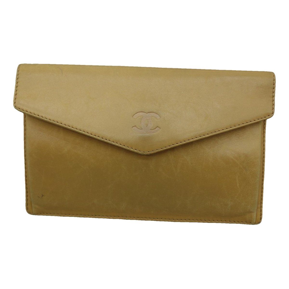 Wallet on Chain leather handbag