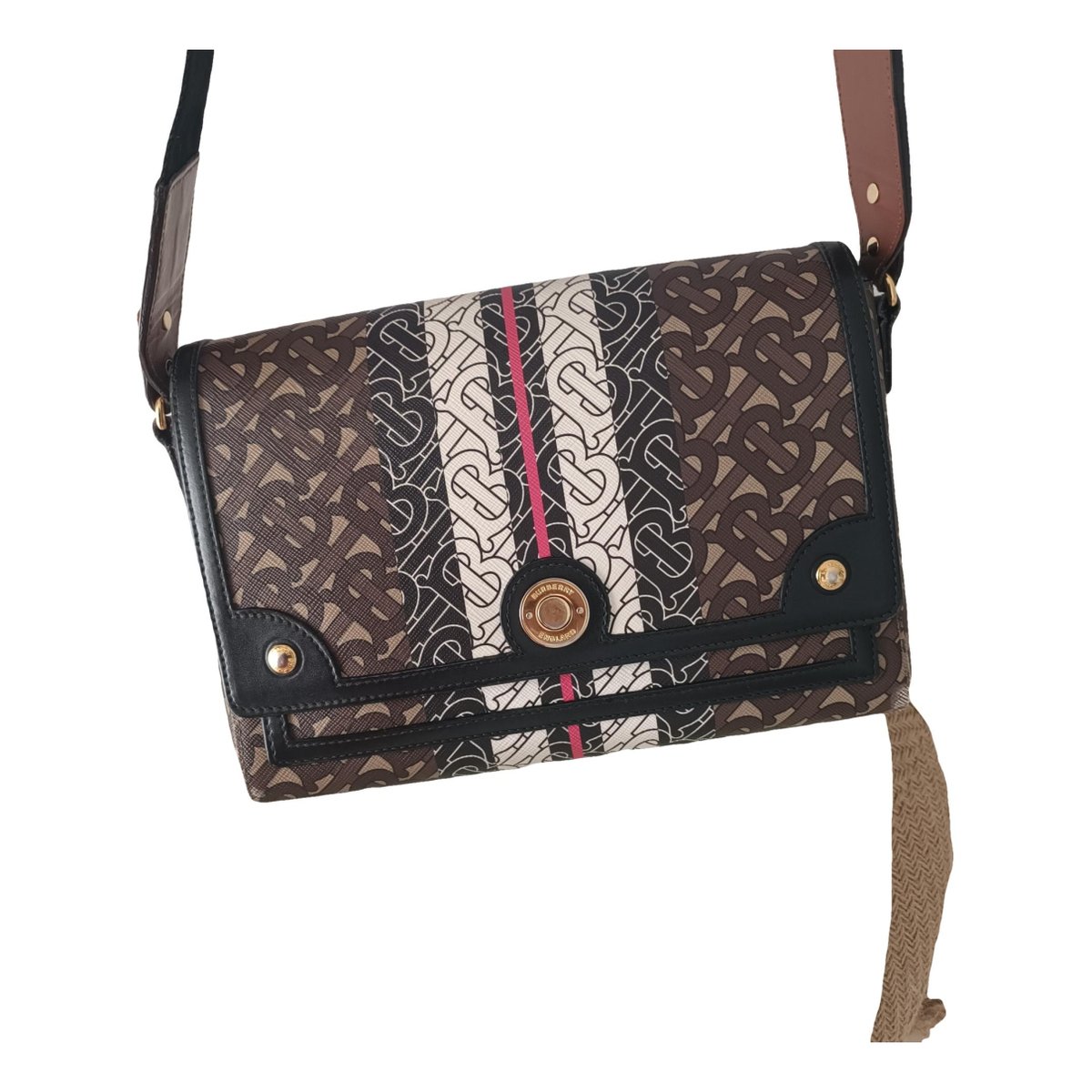Note leather handbag