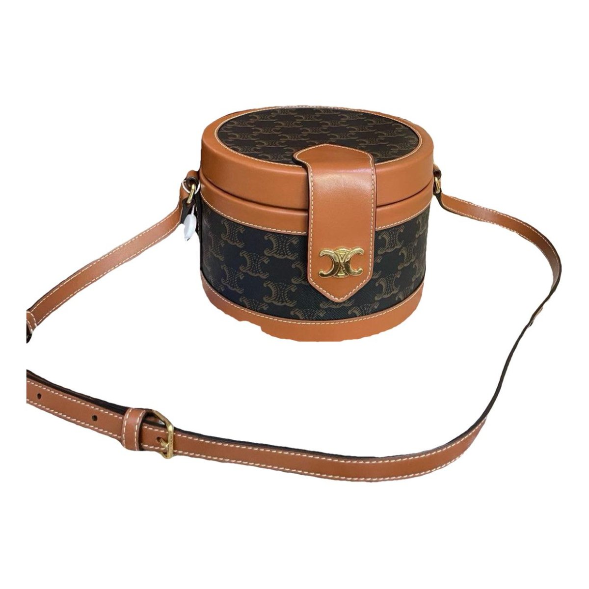 Tambour cloth crossbody bag