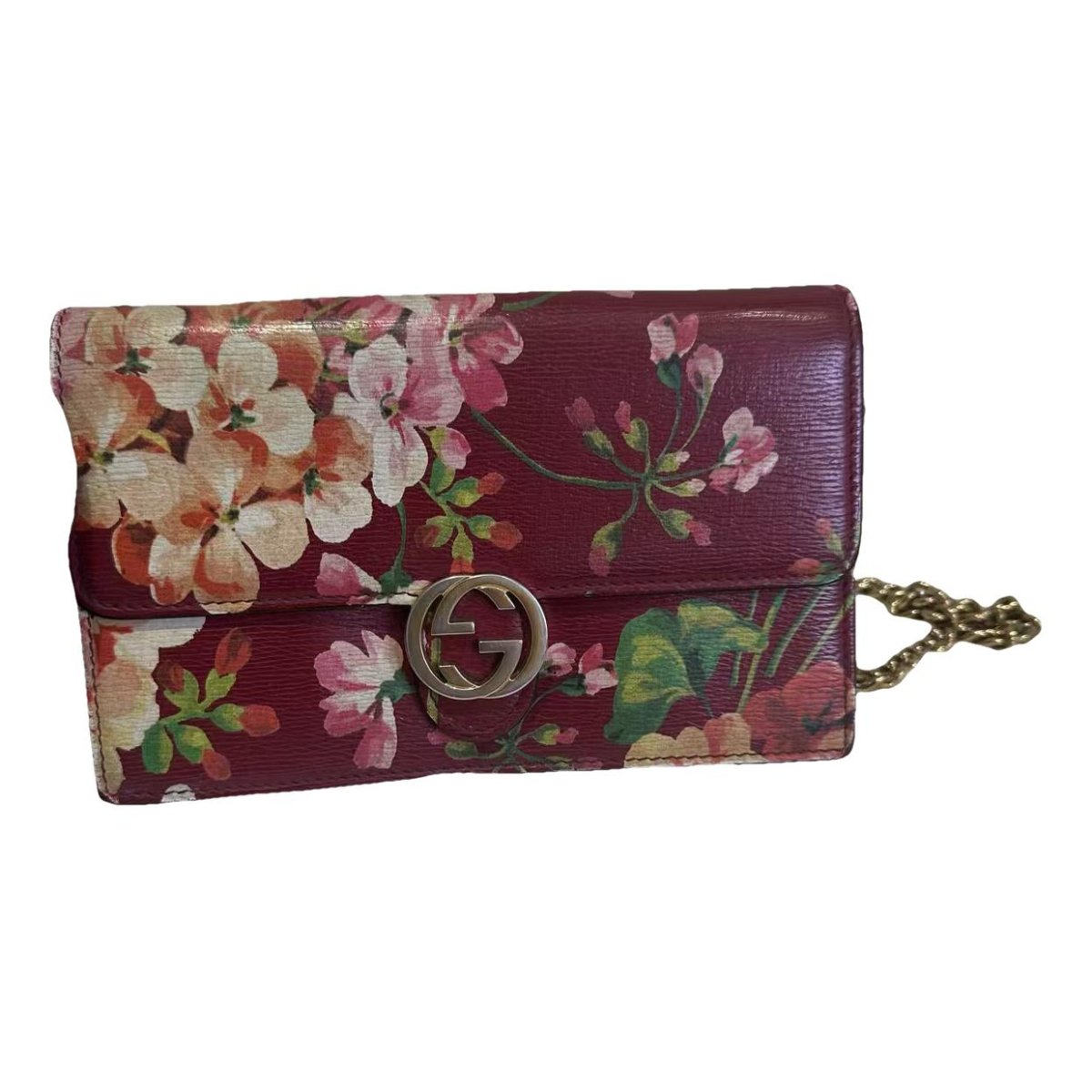 Dionysus Chain Wallet leather crossbody bag