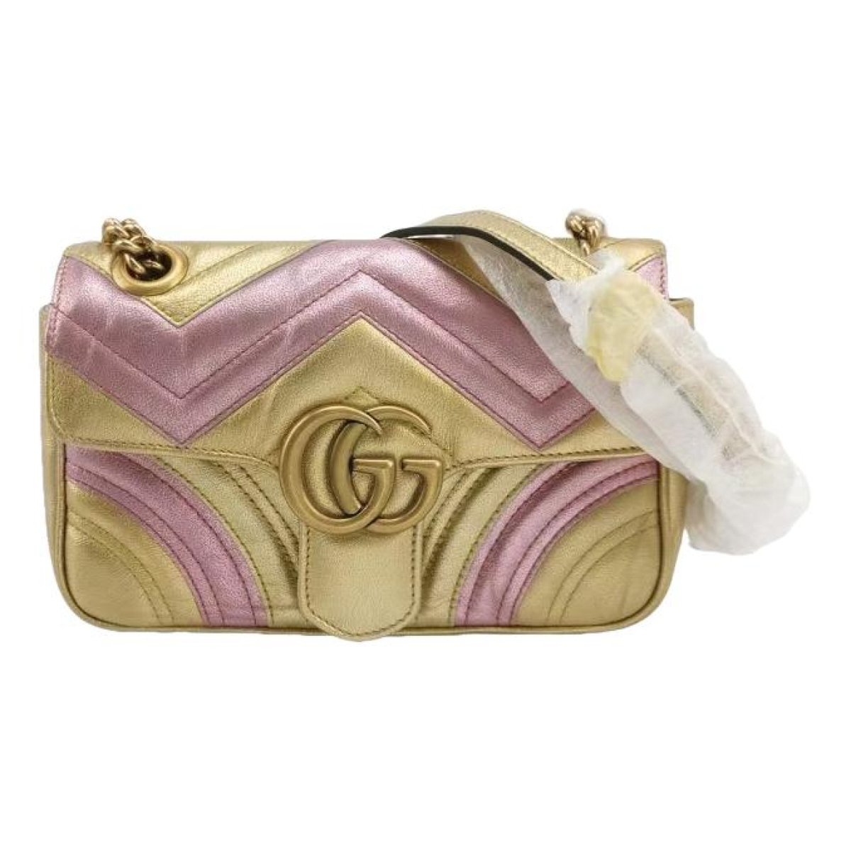 GG Marmont Flap leather crossbody bag