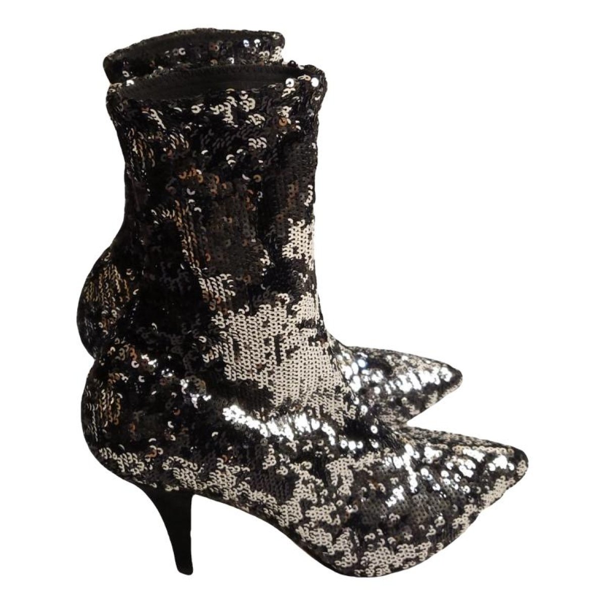 VLTN cloth biker boots