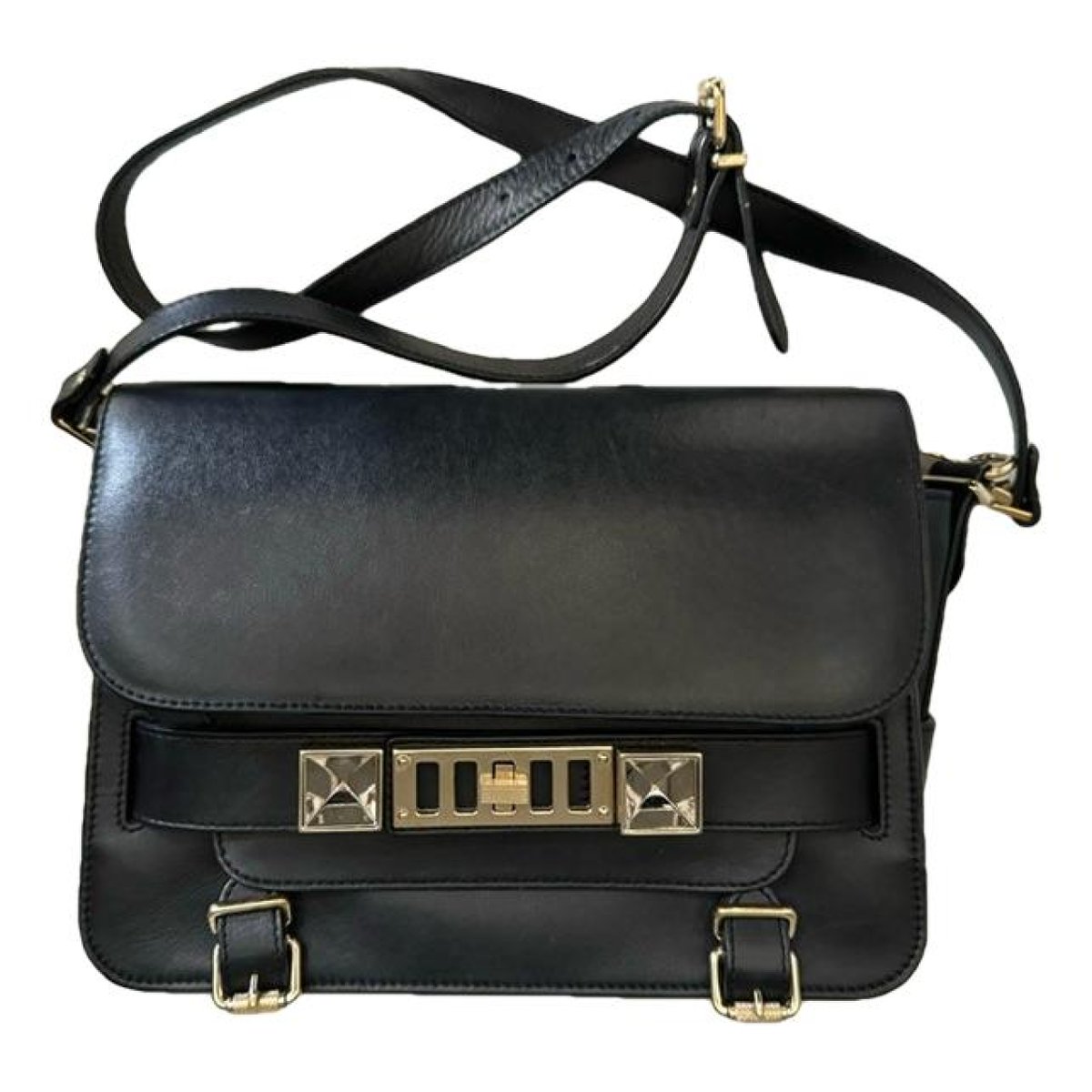 PS11 leather crossbody bag