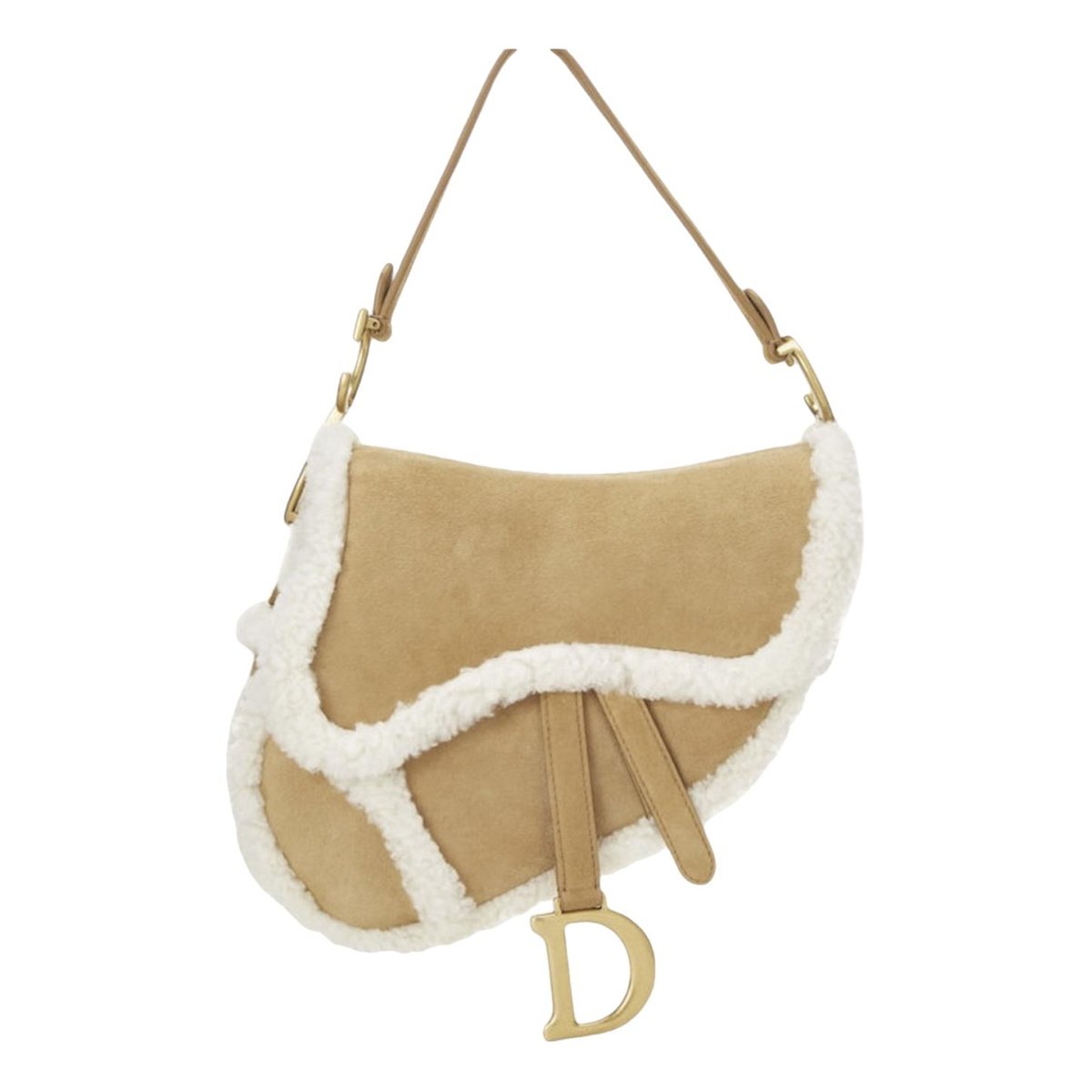Saddle leather handbag