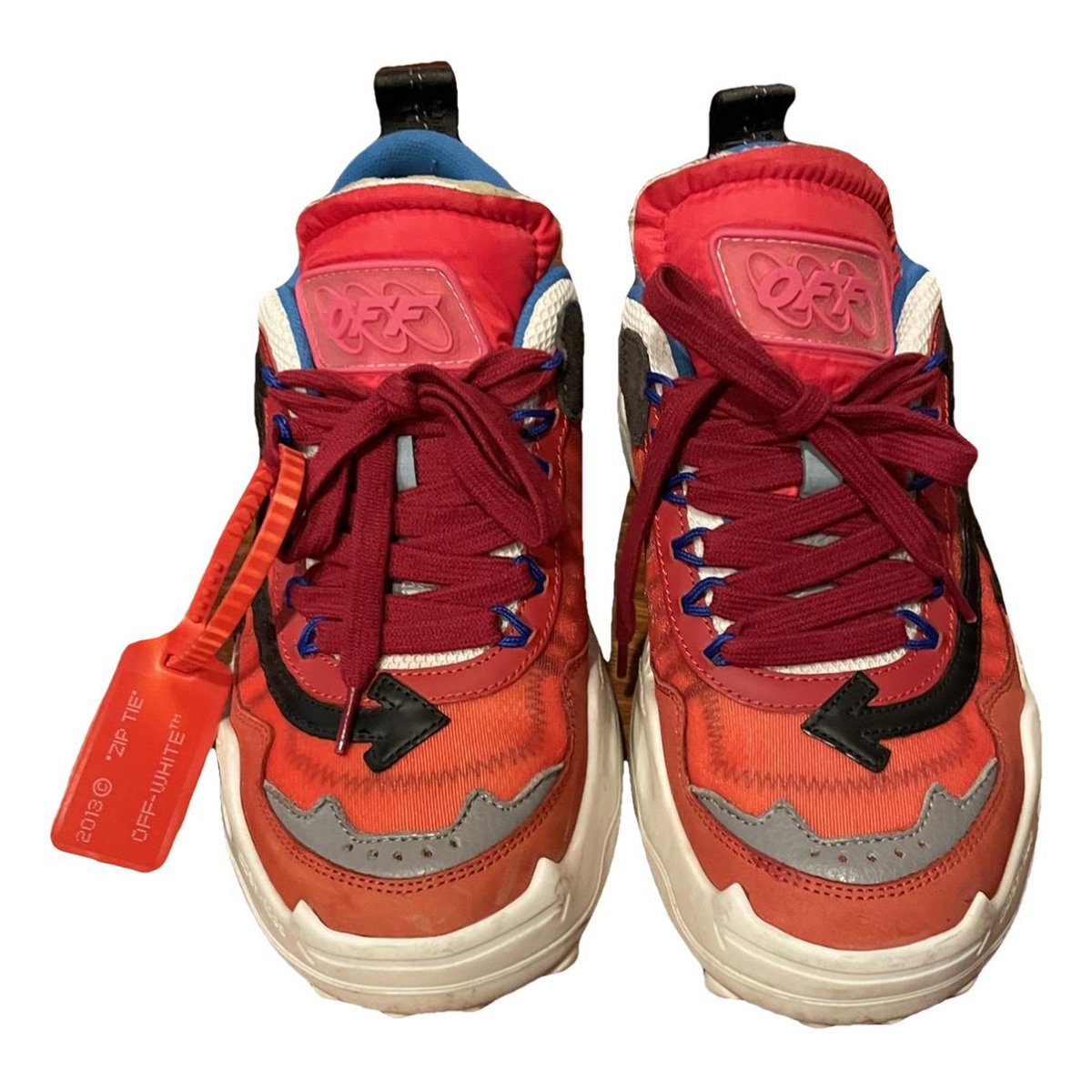 Odsy-1000 leather trainers