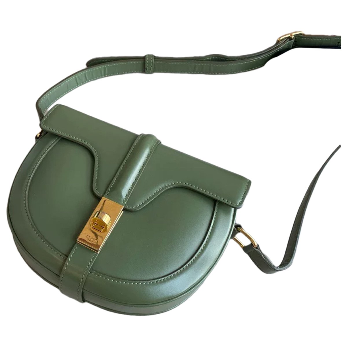 SAC 16 BESACE leather handbag
