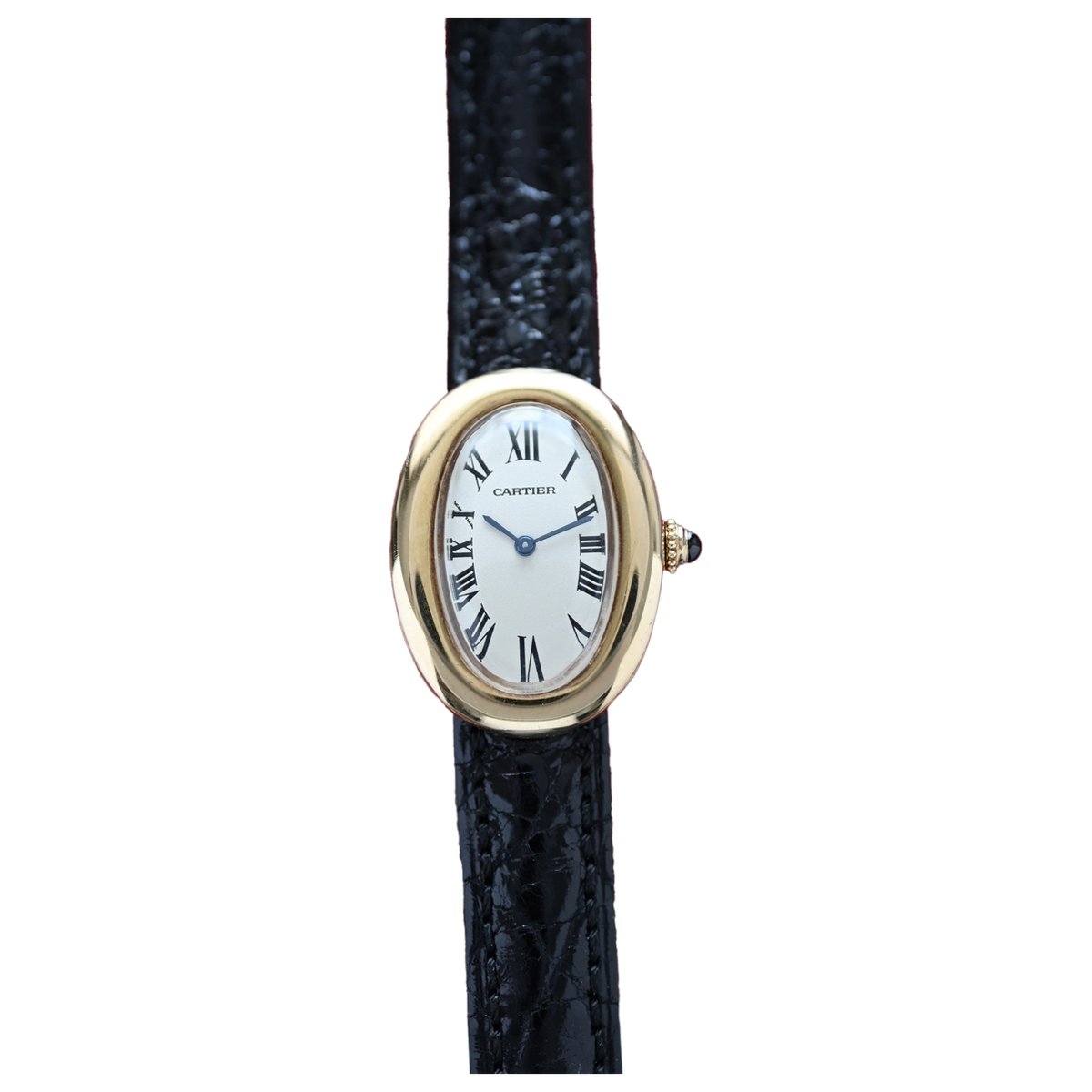 Baignoire yellow gold watch