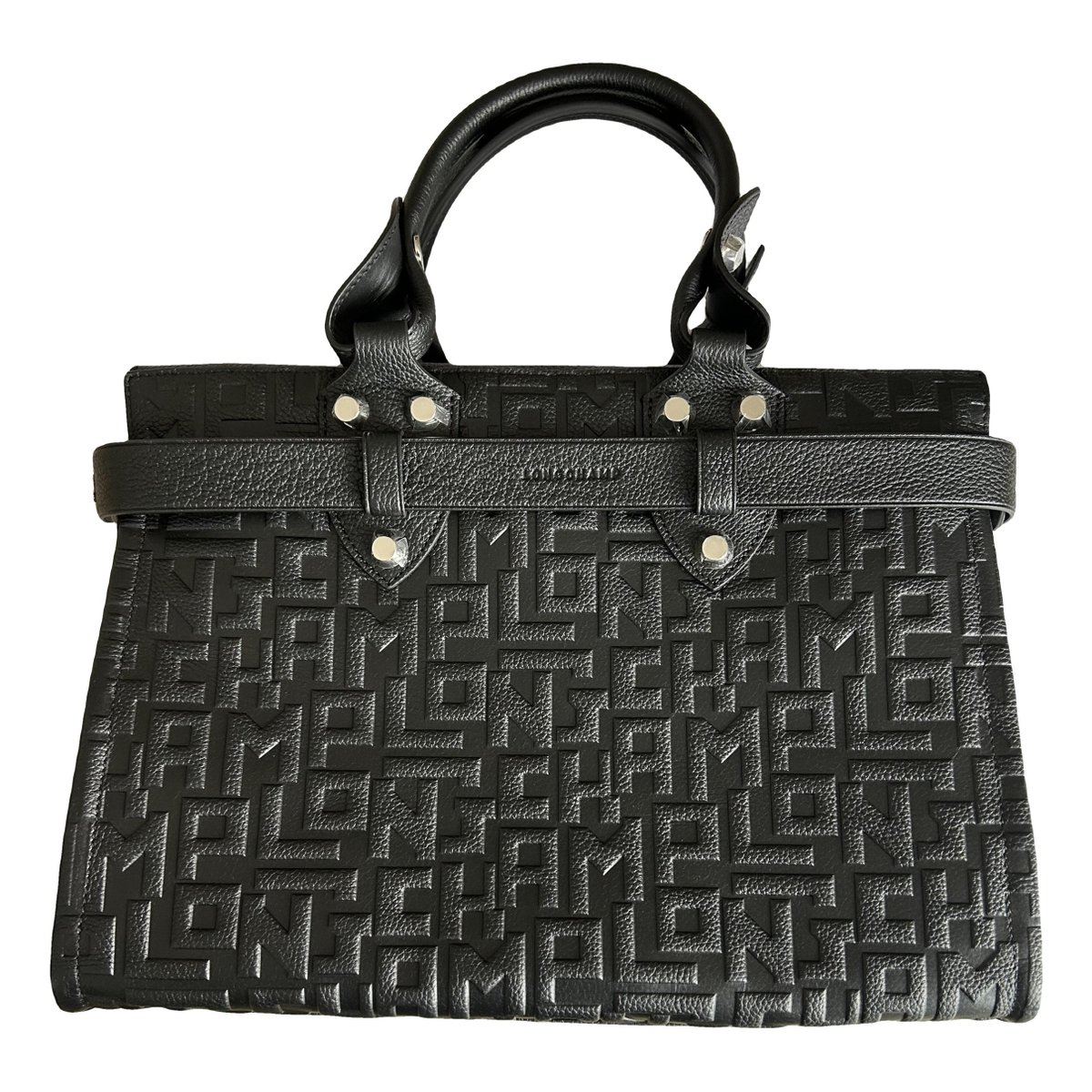La Voyageuse leather handbag