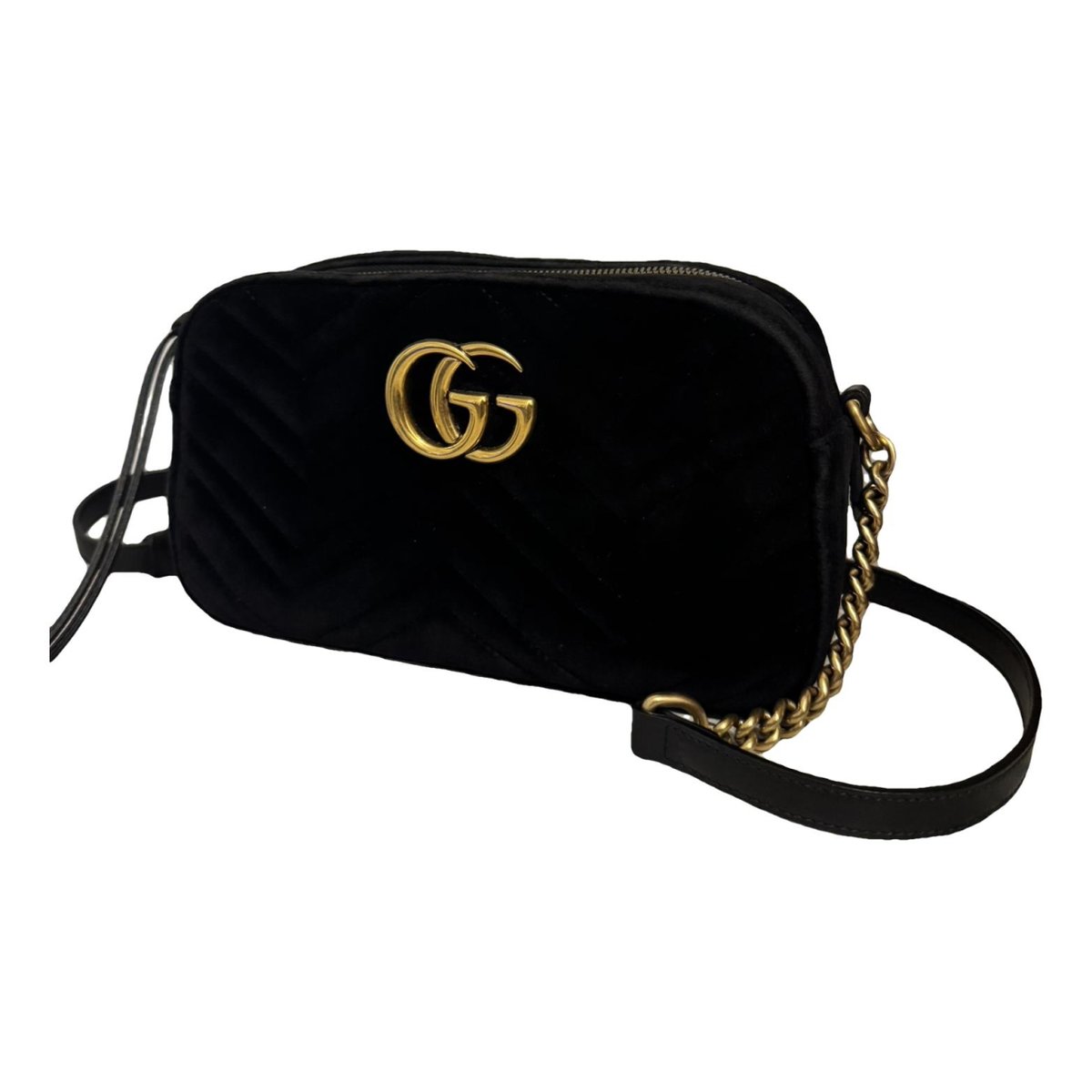Marmont velvet clutch bag