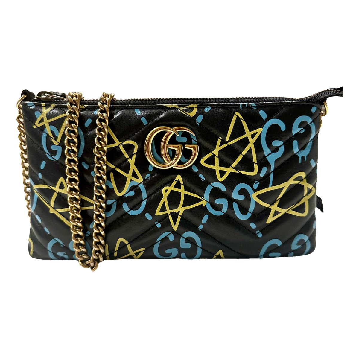GG Marmont Zip leather crossbody bag