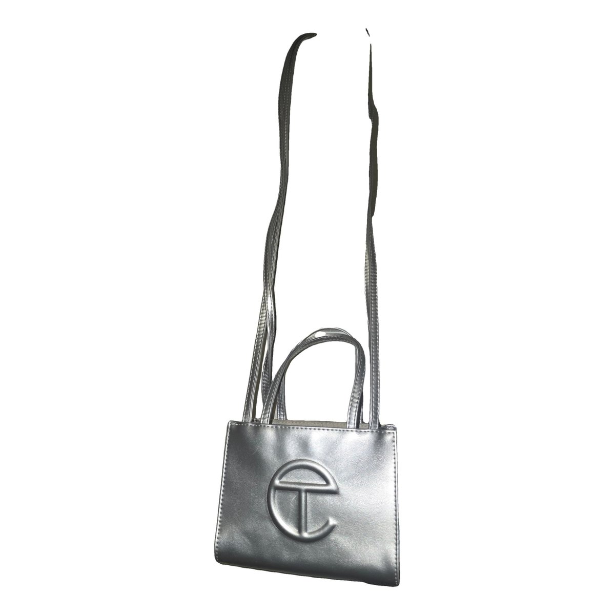 Small Shopping Bag vegan leather tote