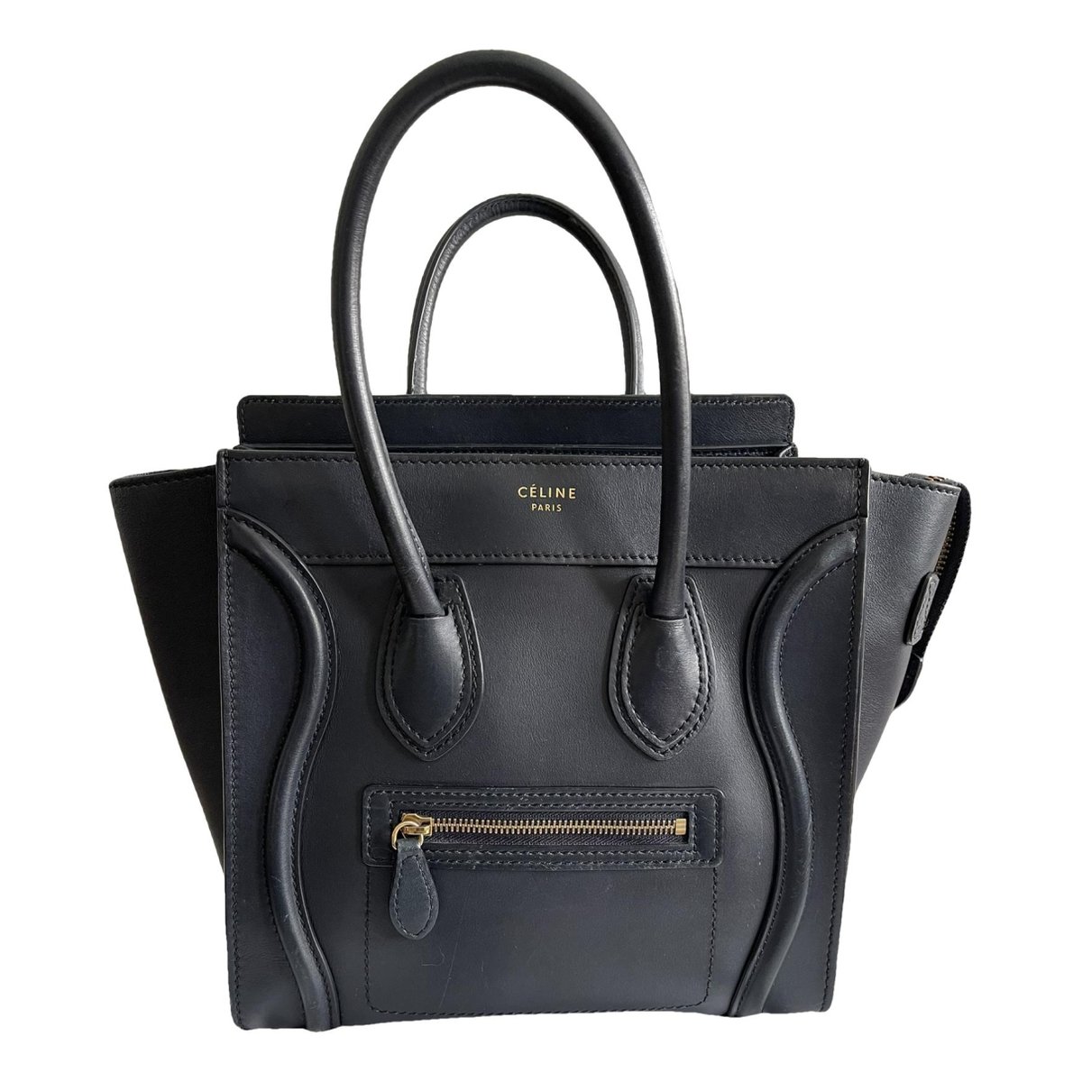 Luggage leather handbag