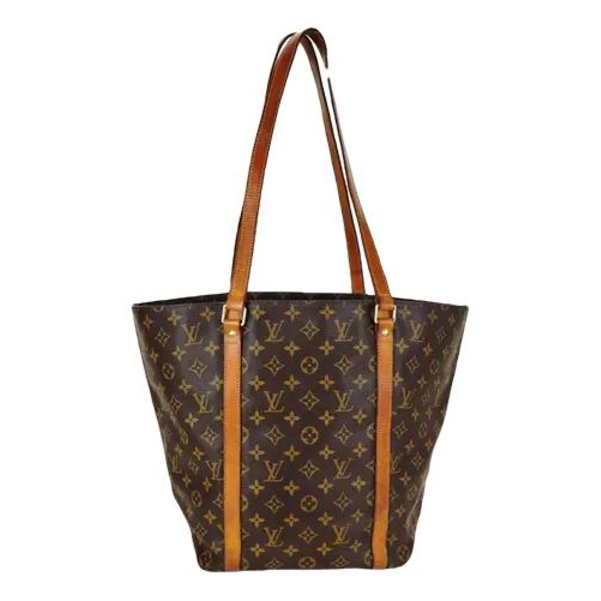 Shopping leather tote