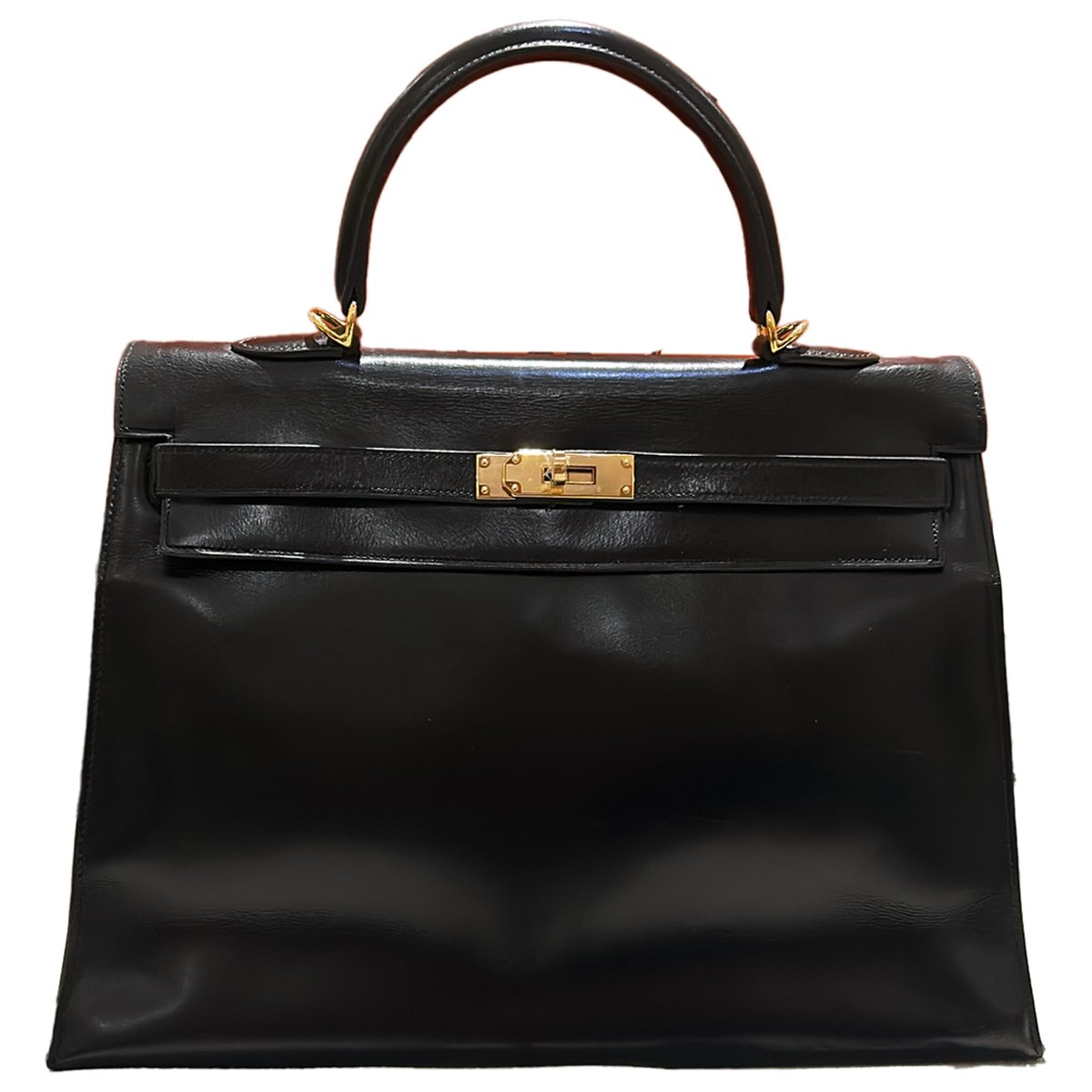 Kelly 35 leather handbag