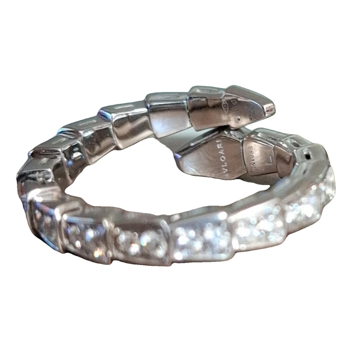 Serpenti Viper white gold ring