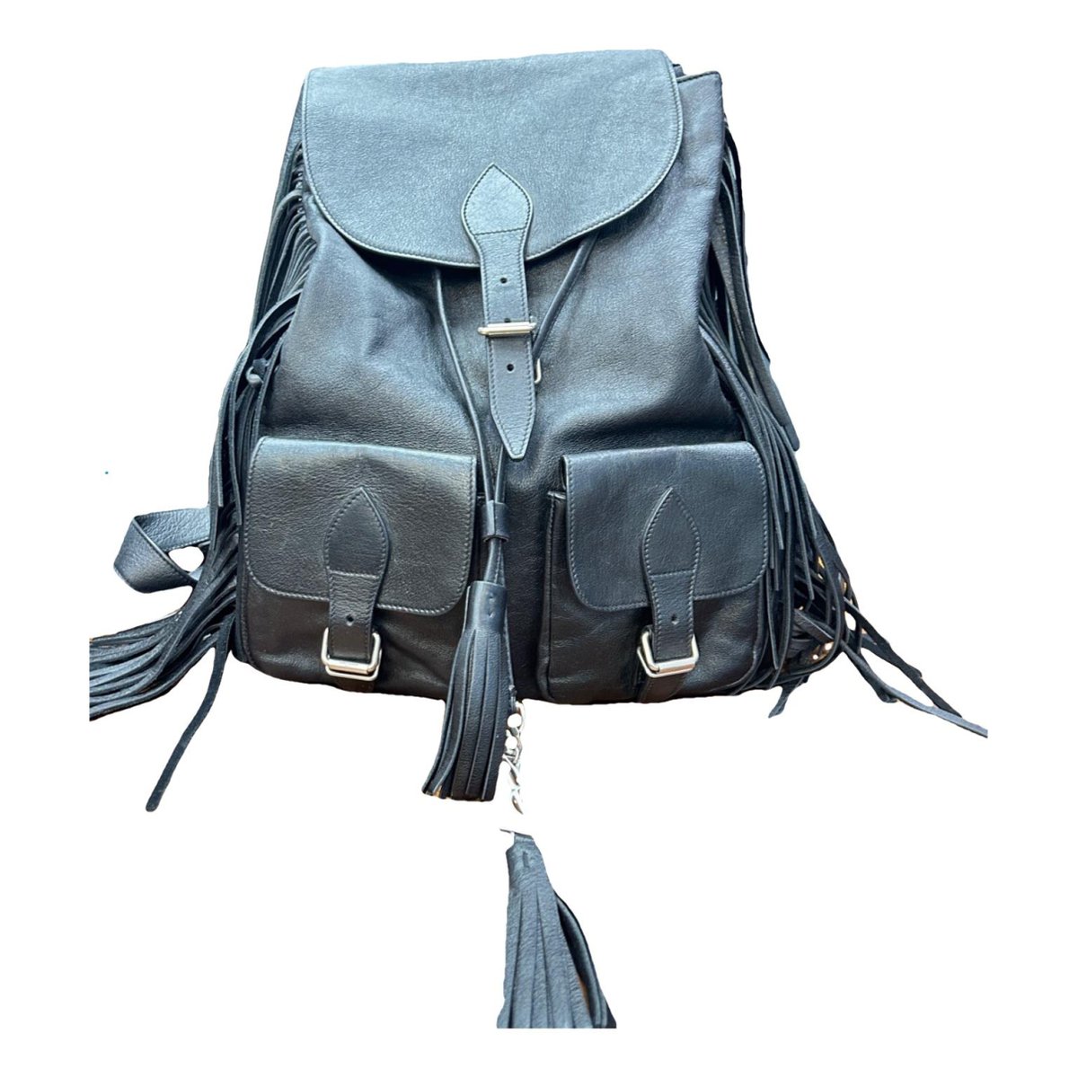 Festival leather backpack
